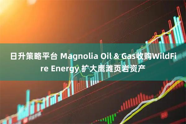 日升策略平台 Magnolia Oil & Gas收购WildFire Energy 扩大鹰滩页岩资产